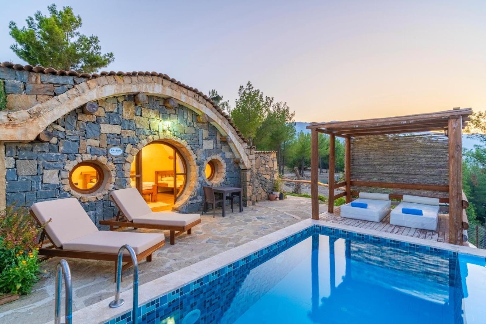 Maison Green Hill Hobbit Villas & Boutique Hotel Antalya Exterior foto